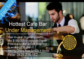 Cafe Restaurant Lounge Bar for Sale Gold Coast